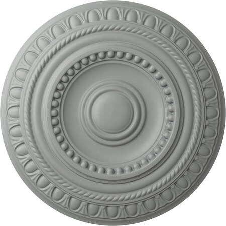 Ekena Millwork Artis Ceiling Medallion (Fits Canopies up to 6 7/8"), 15 3/4"OD x 1 3/8"P, Primed White CM15AR